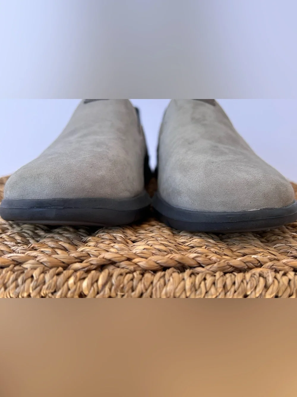 Cole Haan Women’s Grand Horizon Suede Slip-On Loafer Ironstone Size 9B